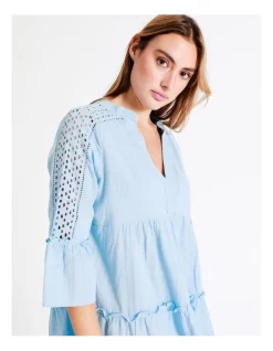 Best Sale π Vero Moda Musthave 3/4 Sleeve Cotton π Dress In Blue Bell β 13 Best Sale π Vero Moda Musthave 3/4 Sleeve Cotton π Dress In Blue Bell β -Sweetheart Sales Store unnamed file 2224