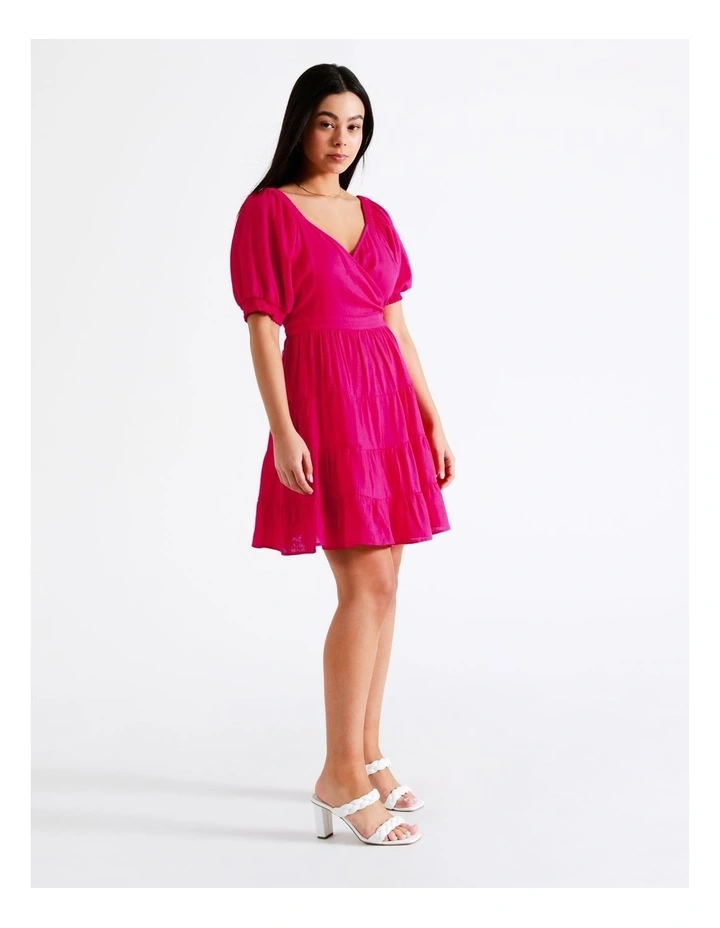 Deals π Tokito Puff Sleeve European Linen Mini π Dress In Pink π€© 8 Deals π Tokito Puff Sleeve European Linen Mini π Dress In Pink π€© - Image 6