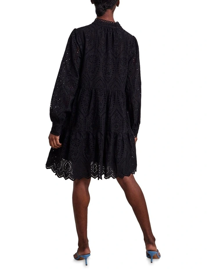 Flash Sale π Y.A.S Holi Long Sleeve Cotton Embroidery π Dress In Black β 4 Flash Sale π Y.A.S Holi Long Sleeve Cotton Embroidery π Dress In Black β - Image 2