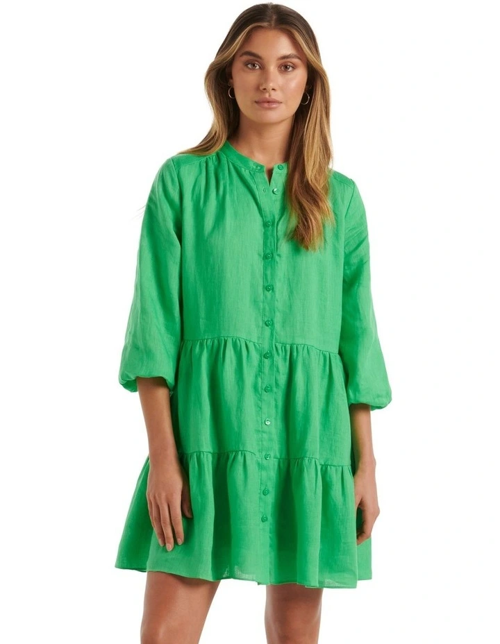 Coupon β€οΈ Forever New Hariette Linen π Shirt π Dress In Green β 3 Coupon β€οΈ Forever New Hariette Linen π Shirt π Dress In Green β