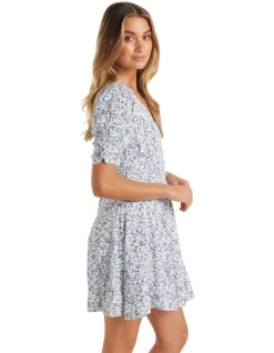 Best deal 🌟 Forever New Rowan Seam Detail Mini 👗 Dress In Blue ✔️ -Sweetheart Sales Store unnamed file 2298