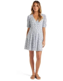 Best deal 🌟 Forever New Rowan Seam Detail Mini 👗 Dress In Blue ✔️ -Sweetheart Sales Store unnamed file 2300