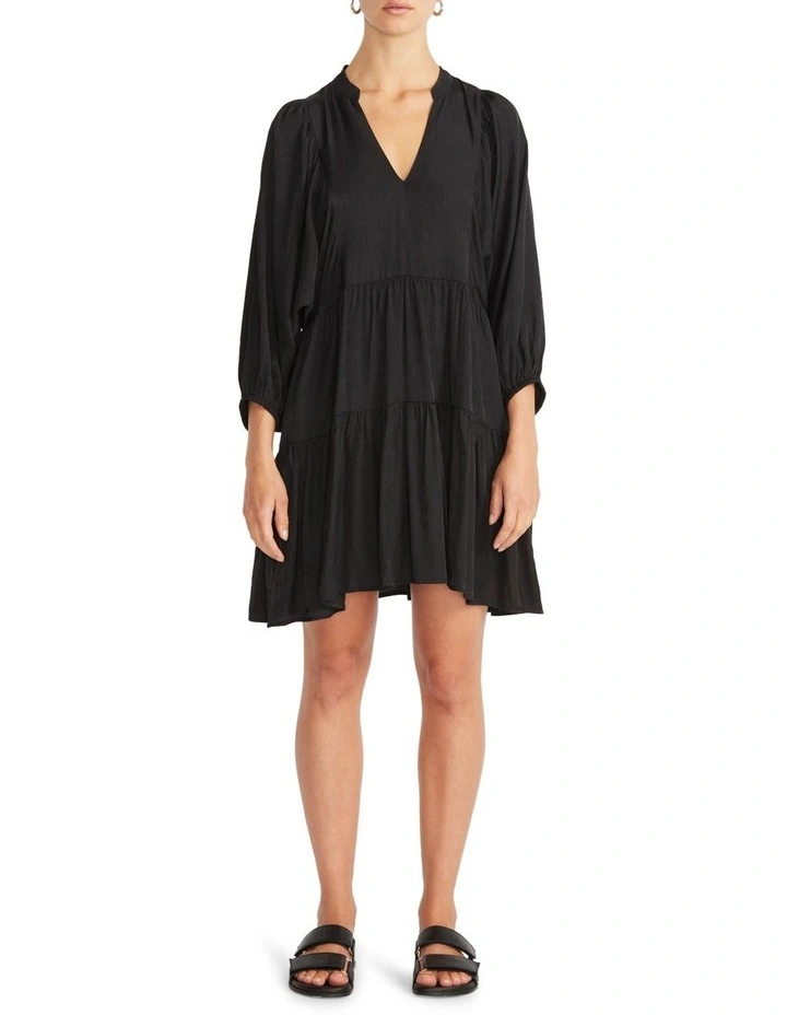 Brand new β€οΈ Staple The Label Stevie Smock Mini π Dress Black π 3 Brand new β€οΈ Staple The Label Stevie Smock Mini π Dress Black π