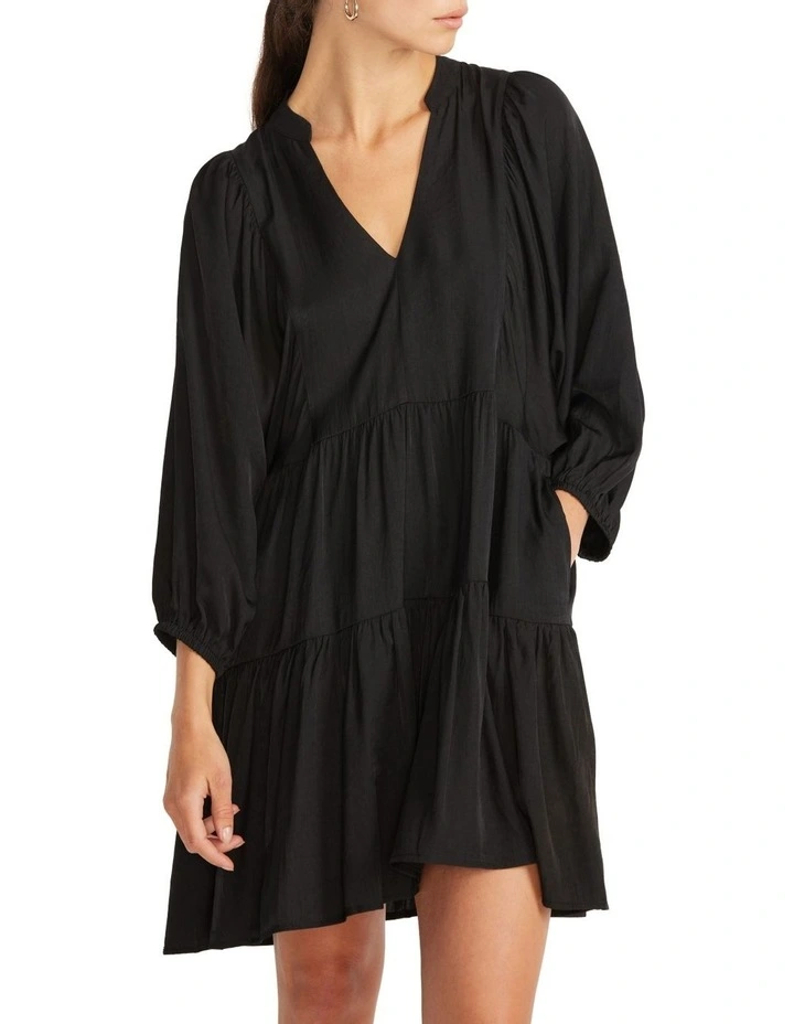 Brand new β€οΈ Staple The Label Stevie Smock Mini π Dress Black π 6 Brand new β€οΈ Staple The Label Stevie Smock Mini π Dress Black π - Image 4