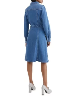 Buy 👍 Tommy Hilfiger Denim Fit & Flare 👗 Dress In Aura ❤️ -Sweetheart Sales Store unnamed file 2372