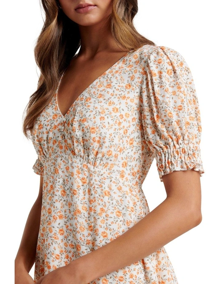 Wholesale π Forever New Emily Skater Mini π Dress In Peach Montebello Ditsy β€οΈ 6 Wholesale π Forever New Emily Skater Mini π Dress In Peach Montebello Ditsy β€οΈ - Image 4