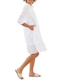 Best Pirce 👍 Yarra Trail Day 👗 Dress In White 🌟 -Sweetheart Sales Store unnamed file 2430