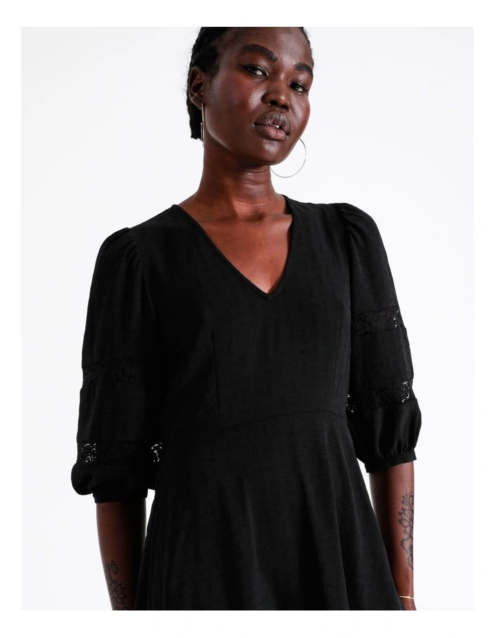 Flash Sale βοΈ Vero Moda Ginny 7/8 Short π Dress Black βοΈ 7 Flash Sale βοΈ Vero Moda Ginny 7/8 Short π Dress Black βοΈ - Image 5