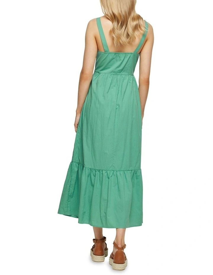 Budget 𧨠Oxford Ginny Cotton π Dress Green π 5 Budget 𧨠Oxford Ginny Cotton π Dress Green π - Image 3