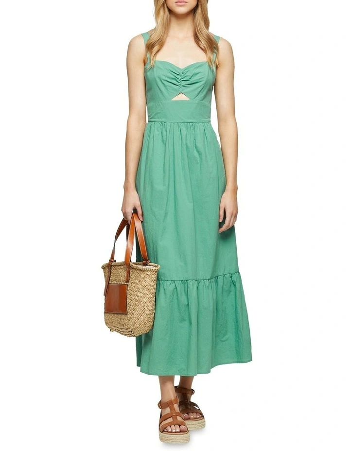 Budget 𧨠Oxford Ginny Cotton π Dress Green π 7 Budget 𧨠Oxford Ginny Cotton π Dress Green π - Image 5