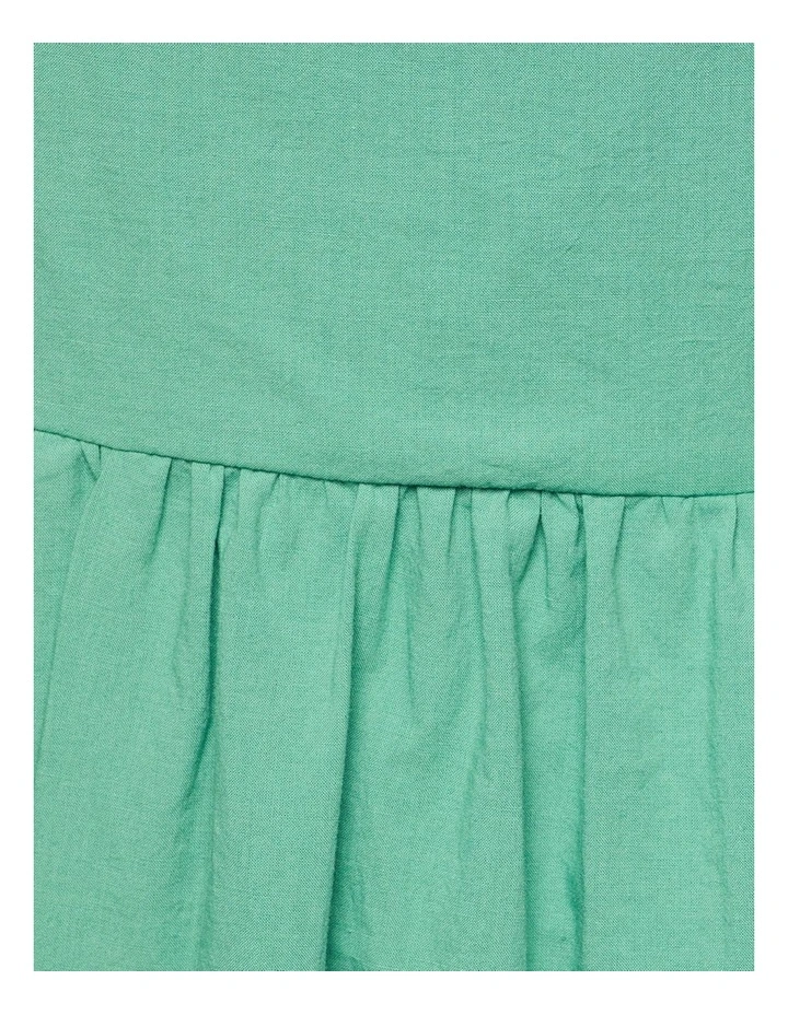 Budget 𧨠Oxford Ginny Cotton π Dress Green π 8 Budget 𧨠Oxford Ginny Cotton π Dress Green π - Image 6