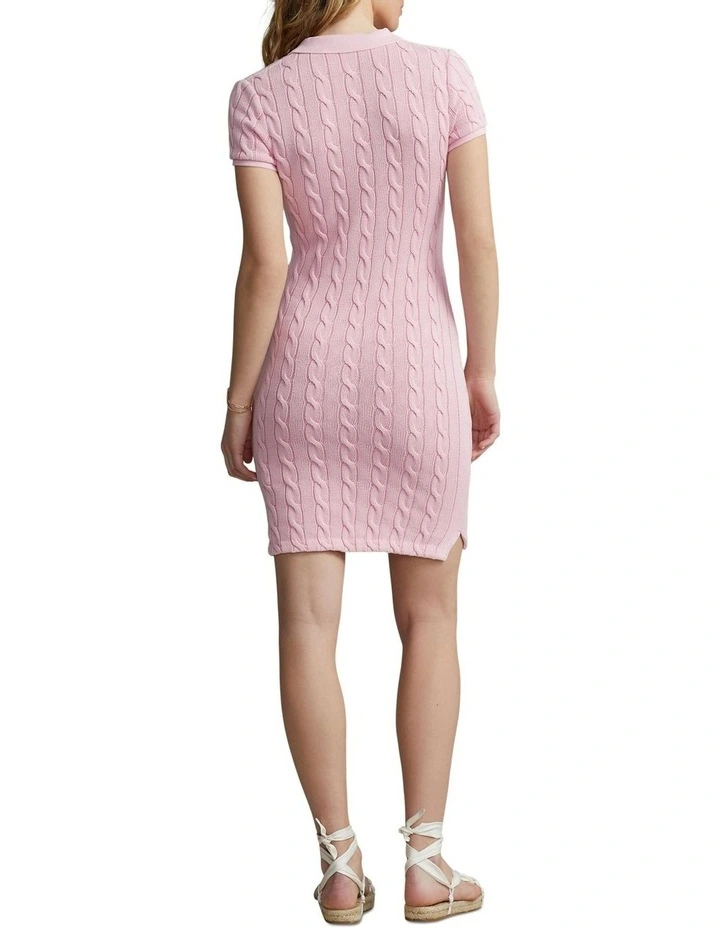 Outlet π Polo Ralph Lauren Cable-Knit Polo π Dress In Pink βοΈ 4 Outlet π Polo Ralph Lauren Cable-Knit Polo π Dress In Pink βοΈ - Image 2