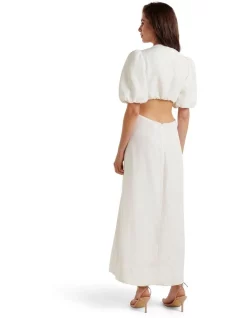 Cheapest 🔥 Forever New Rosie Ring Cut Out Midi 👗 Dress In White 🛒 -Sweetheart Sales Store unnamed file 2541