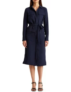 Hot Sale ✔️ Lauren Ralph Lauren Georgette Long-Sleeve 👗 Dress 🎉 -Sweetheart Sales Store unnamed file 2550