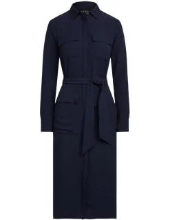 Hot Sale ✔️ Lauren Ralph Lauren Georgette Long-Sleeve 👗 Dress 🎉 -Sweetheart Sales Store unnamed file 2551