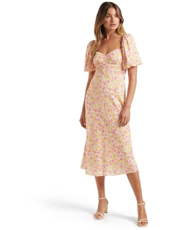 Coupon π₯ Forever New Mahalia Shirred Midi π Dress In Hampton Ditsy β 3 Coupon π₯ Forever New Mahalia Shirred Midi π Dress In Hampton Ditsy β