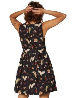 Wholesale 😉 Dangerfield Woodland Animal Print 👗 Dress Black 👏 -Sweetheart Sales Store unnamed file 2574