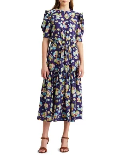 Best deal ✔️ Lauren Ralph Lauren Floral Georgette Elbow-Sleeve 👗 Dress 💯 -Sweetheart Sales Store unnamed file 2599