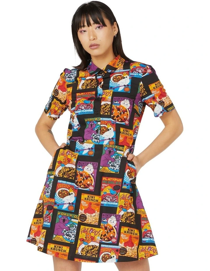 Best Sale π Dangerfield Cereal Cotton π Shirt π Dress Black π 3 Best Sale π Dangerfield Cereal Cotton π Shirt π Dress Black π