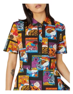 Best Sale π Dangerfield Cereal Cotton π Shirt π Dress Black π 9 Best Sale π Dangerfield Cereal Cotton π Shirt π Dress Black π -Sweetheart Sales Store unnamed file 2604