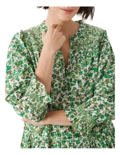 Promo 🥰 Part Two Nadinepw 👗 Dress Green Mini Flower Print ❤️ -Sweetheart Sales Store unnamed file 2612