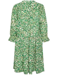 Promo 🥰 Part Two Nadinepw 👗 Dress Green Mini Flower Print ❤️ -Sweetheart Sales Store unnamed file 2615