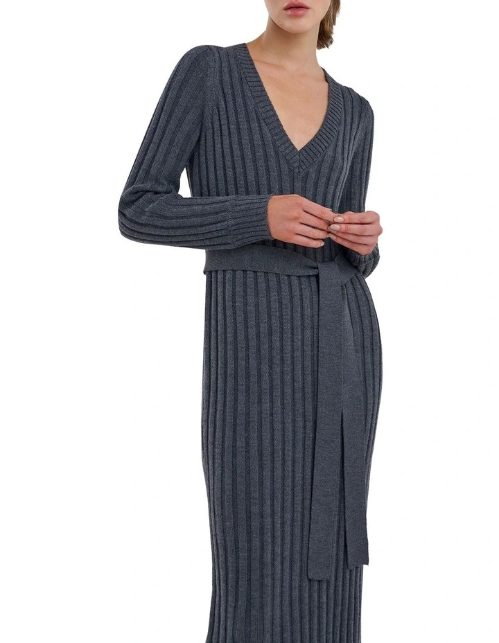 Cheap π Skin And Threads Chunky Knitted π Dress Charcoal π₯° 4 Cheap π Skin And Threads Chunky Knitted π Dress Charcoal π₯° - Image 2