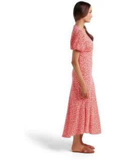 Best reviews of 👏 Forever New Petite Ivanna Open Back Midi 👗 Dress In Red 🤩 -Sweetheart Sales Store unnamed file 2649