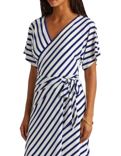 Flash Sale ⭐ Lauren Ralph Lauren Chevron Jersey 👗 Dress 🎉