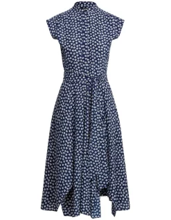 Best Pirce 🔥 Lauren Ralph Lauren Floral Crepe 👗 Dress 🧨 -Sweetheart Sales Store unnamed file 2667