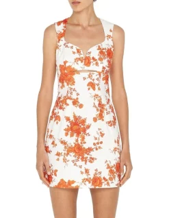 Best reviews of ⭐ Cue Floral Toile Faille 👗 Dress In Coral/White ✨ -Sweetheart Sales Store unnamed file 268