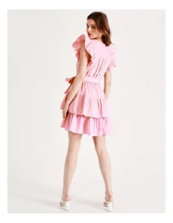 Best reviews of 😀 Tokito Organic Cotton Poplin Tiered Mini 👗 Dress In Pink 🤩 -Sweetheart Sales Store unnamed file 308