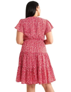 Coupon 🧨 Review Provence Floral 👗 Dress In Flame Red ⭐ -Sweetheart Sales Store unnamed file 331