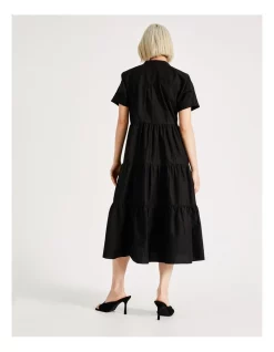 Discount π Basque Organic Cotton Tiered Midi π Dress In Black β¨ 14 Discount π Basque Organic Cotton Tiered Midi π Dress In Black β¨ -Sweetheart Sales Store unnamed file 348