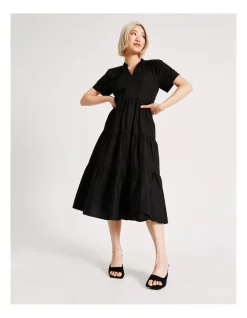 Discount π Basque Organic Cotton Tiered Midi π Dress In Black β¨ 15 Discount π Basque Organic Cotton Tiered Midi π Dress In Black β¨ -Sweetheart Sales Store unnamed file 349
