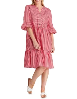 Hot Sale 🧨 Black Pepper Delray 👗 Dress In Daring 🧨