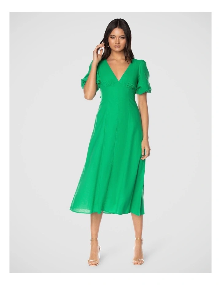 Cheap β€οΈ Pilgrim Bonnie Midi π Dress In Green π 3 Cheap β€οΈ Pilgrim Bonnie Midi π Dress In Green π