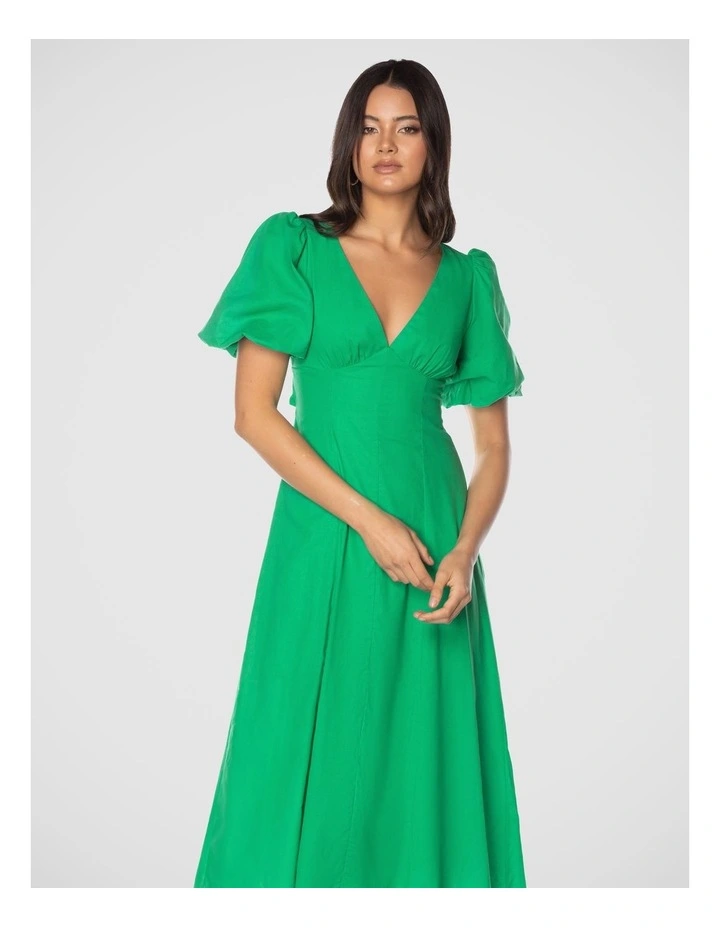 Cheap β€οΈ Pilgrim Bonnie Midi π Dress In Green π 6 Cheap β€οΈ Pilgrim Bonnie Midi π Dress In Green π - Image 4