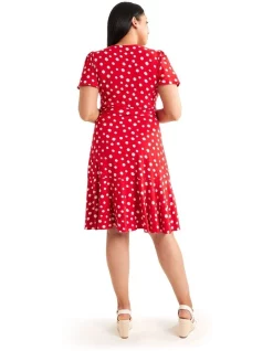 Flash Sale π Review You're Spotted Jersey π Dress In Flame Red π₯° 11 Flash Sale π Review You're Spotted Jersey π Dress In Flame Red π₯° -Sweetheart Sales Store unnamed file 396