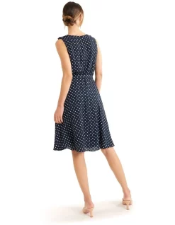 Hot Sale 🔔 Review Dottie Spot 👗 Dress In Navy/Ivory 🛒 -Sweetheart Sales Store unnamed file 426