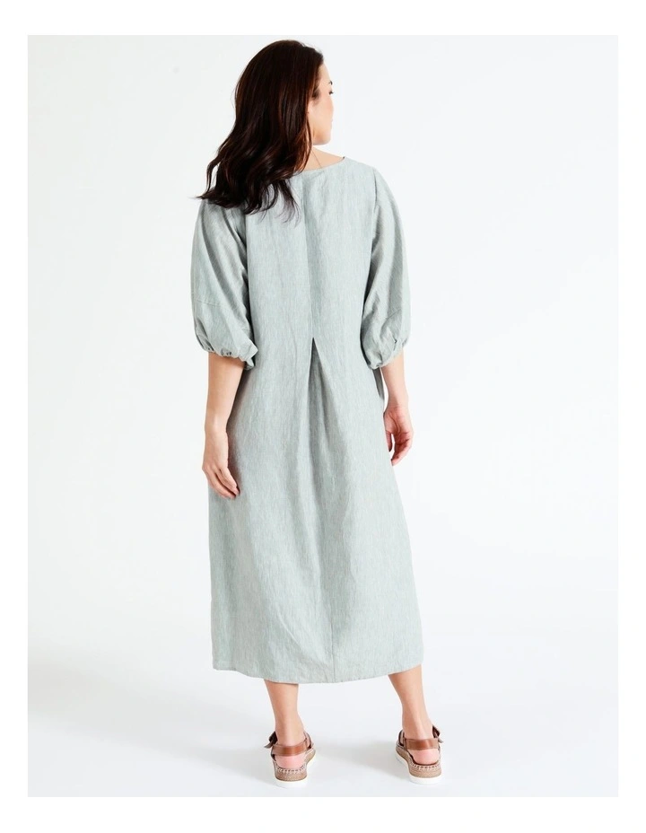 Flash Sale β Regatta European Linen Blend Puff Sleeve Midi π Dress With Pockets In Pine Ash Texture π₯° 9 Flash Sale β Regatta European Linen Blend Puff Sleeve Midi π Dress With Pockets In Pine Ash Texture π₯° - Image 7