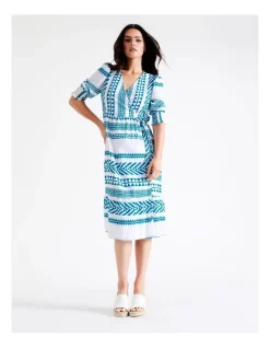 Best Sale π Vero Moda Dicthe Cotton Wrap π Dress In White/Blue π 12 Best Sale π Vero Moda Dicthe Cotton Wrap π Dress In White/Blue π -Sweetheart Sales Store unnamed file 458