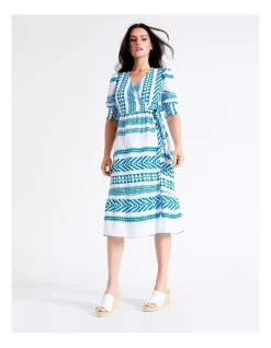Best Sale π Vero Moda Dicthe Cotton Wrap π Dress In White/Blue π 15 Best Sale π Vero Moda Dicthe Cotton Wrap π Dress In White/Blue π -Sweetheart Sales Store unnamed file 461