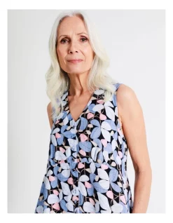 Best reviews of 🥰 Regatta European Linen Blend Sleeveless Button Front 👗 Dress In Navy/Blues/Pink Floral 😍 -Sweetheart Sales Store unnamed file 539