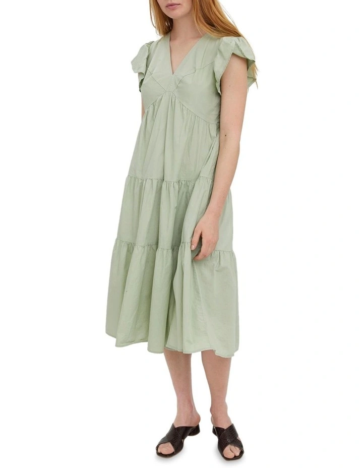 Cheap π Vero Moda Jarlotte Cotton Slit π Dress In Desert Sage π₯ 3 Cheap π Vero Moda Jarlotte Cotton Slit π Dress In Desert Sage π₯