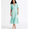 Hot Sale β Tokito Organic Cotton Blend Check Midi Wrap π Dress In Mint π 1 Hot Sale β Tokito Organic Cotton Blend Check Midi Wrap π Dress In Mint π -Sweetheart Sales Store unnamed file 576