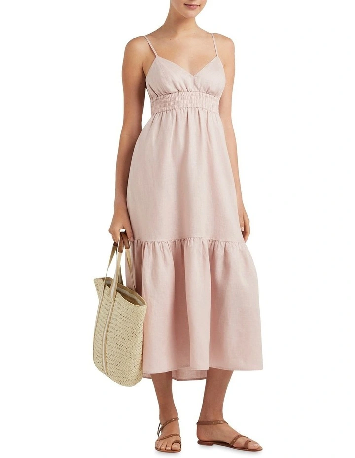 Outlet π₯° French Connection Linen Shirred Cut Out π Dress β 4 Outlet π₯° French Connection Linen Shirred Cut Out π Dress β - Image 2