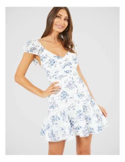 Best Sale ✔️ Pilgrim Jupiter Mini 👗 Dress In White/Blue 🌟 -Sweetheart Sales Store unnamed file 598