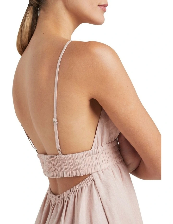 Outlet π₯° French Connection Linen Shirred Cut Out π Dress β 6 Outlet π₯° French Connection Linen Shirred Cut Out π Dress β - Image 4