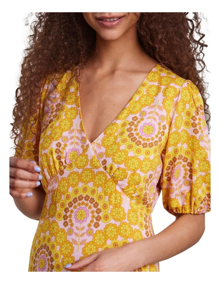 Best Pirce β Y.A.S Petal Midi π Dress In Yellow π― 5 Best Pirce β Y.A.S Petal Midi π Dress In Yellow π― - Image 3